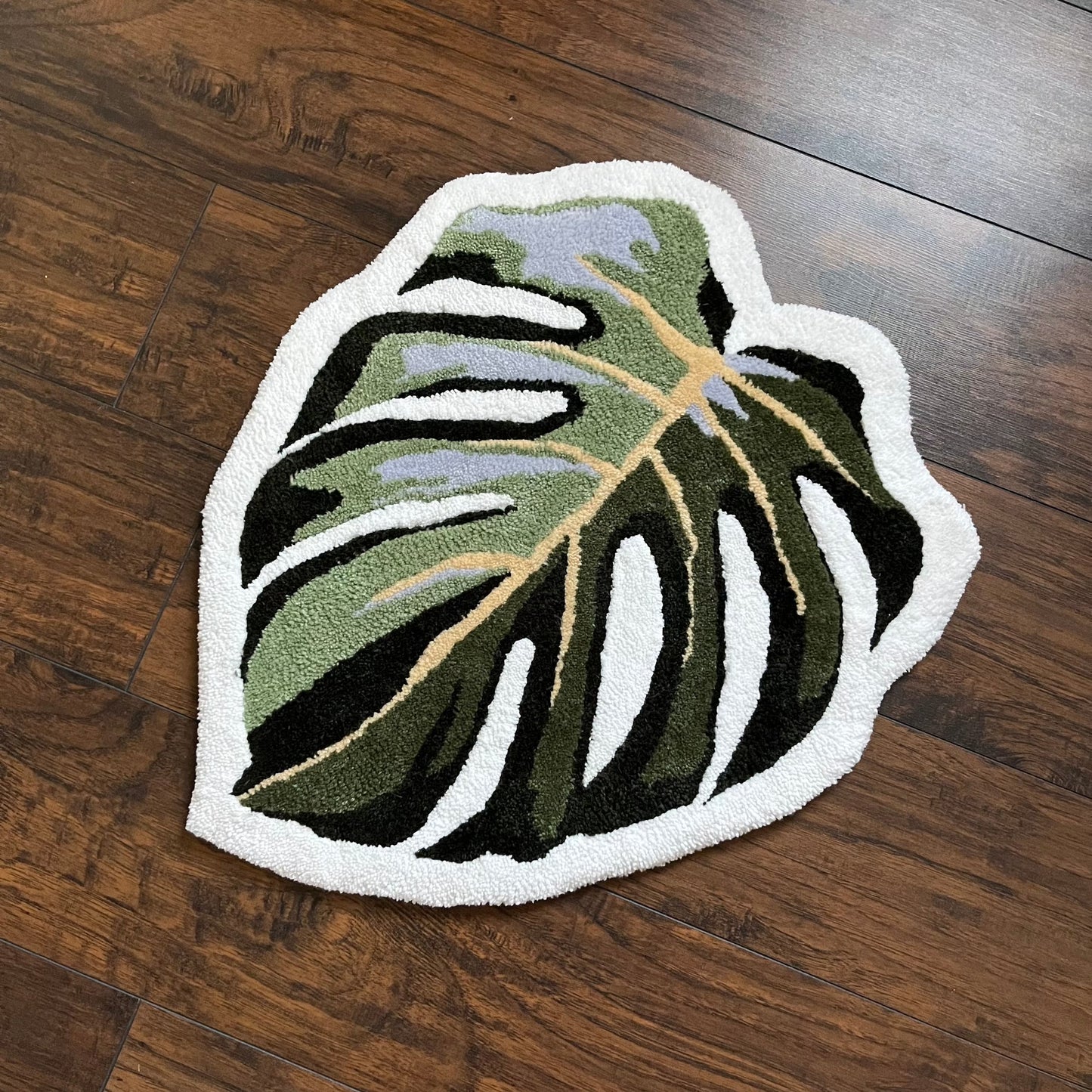 Monstera Leaf Rug